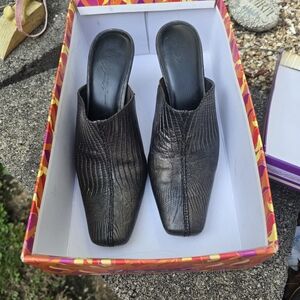 Arteffect Slip On Metallic Mules